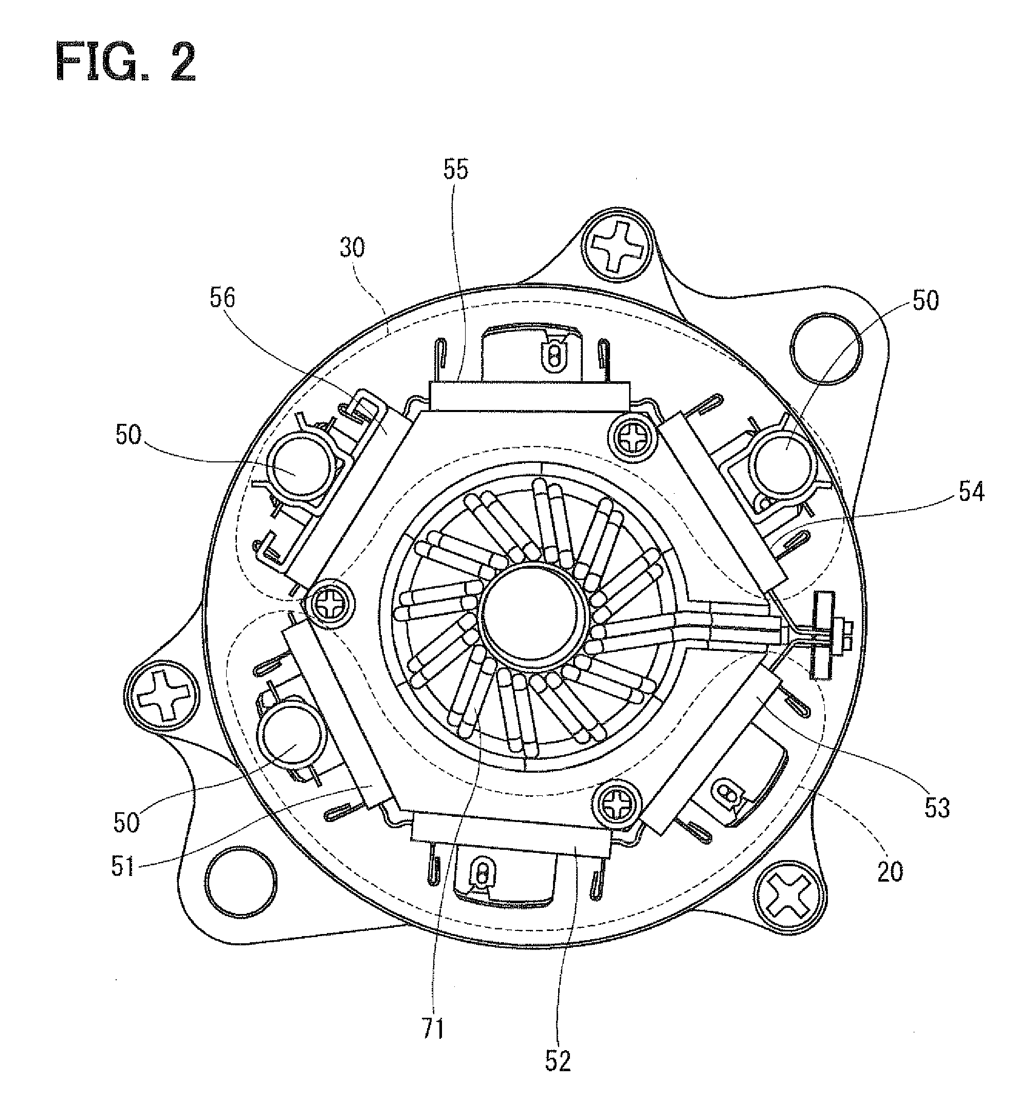 Multi-phase rotary machine control apparatus and electric power steering system using the same