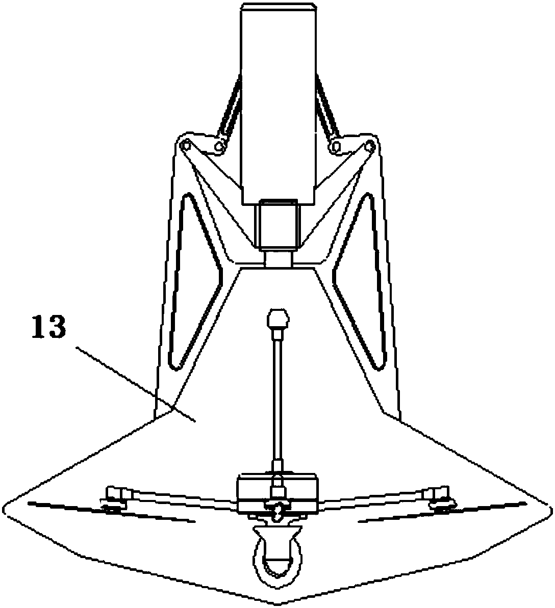 Unattended normalization-area-monitoring drone system and monitoring method