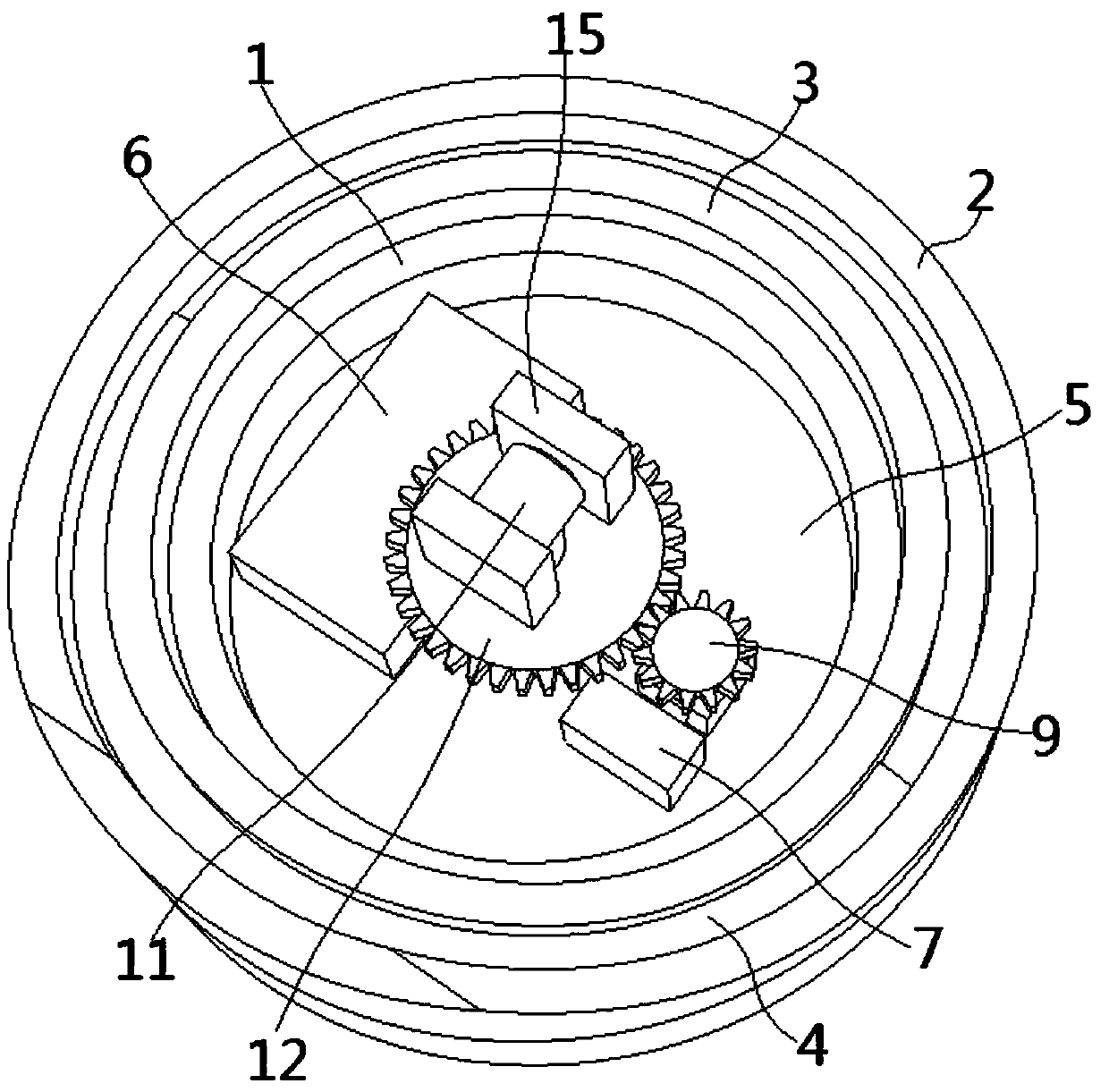 Convex-concave mirror light concentrating type water tank power generation device