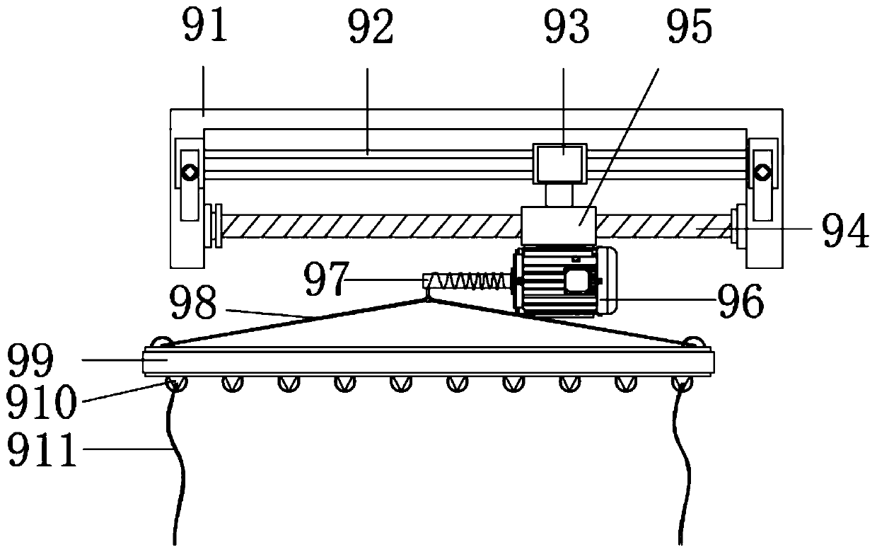 Film unloading device for polyvinyl chloride (PVC) decorative film production