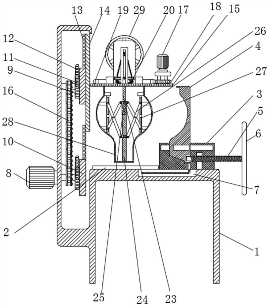 Rapid forming convenient demolding mechanism for long-neck ceramic product