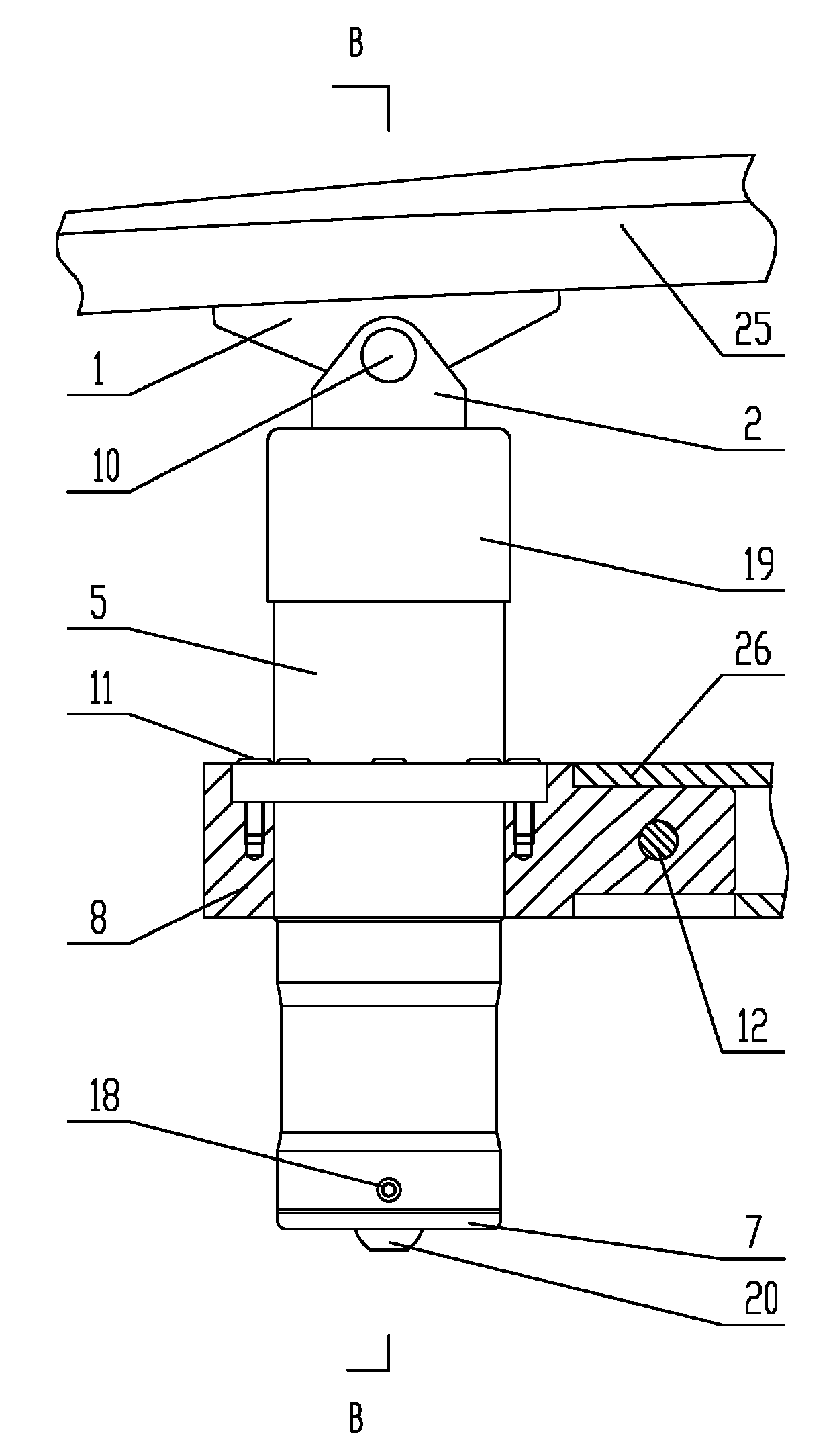 Sealed spring box for connecting pantograph head of pantograph with pantograph connecting frame