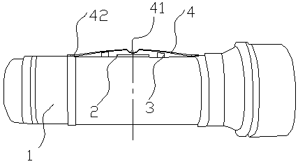 Mechanical Power-off Device for Handle Sleeve of Electric Vehicle