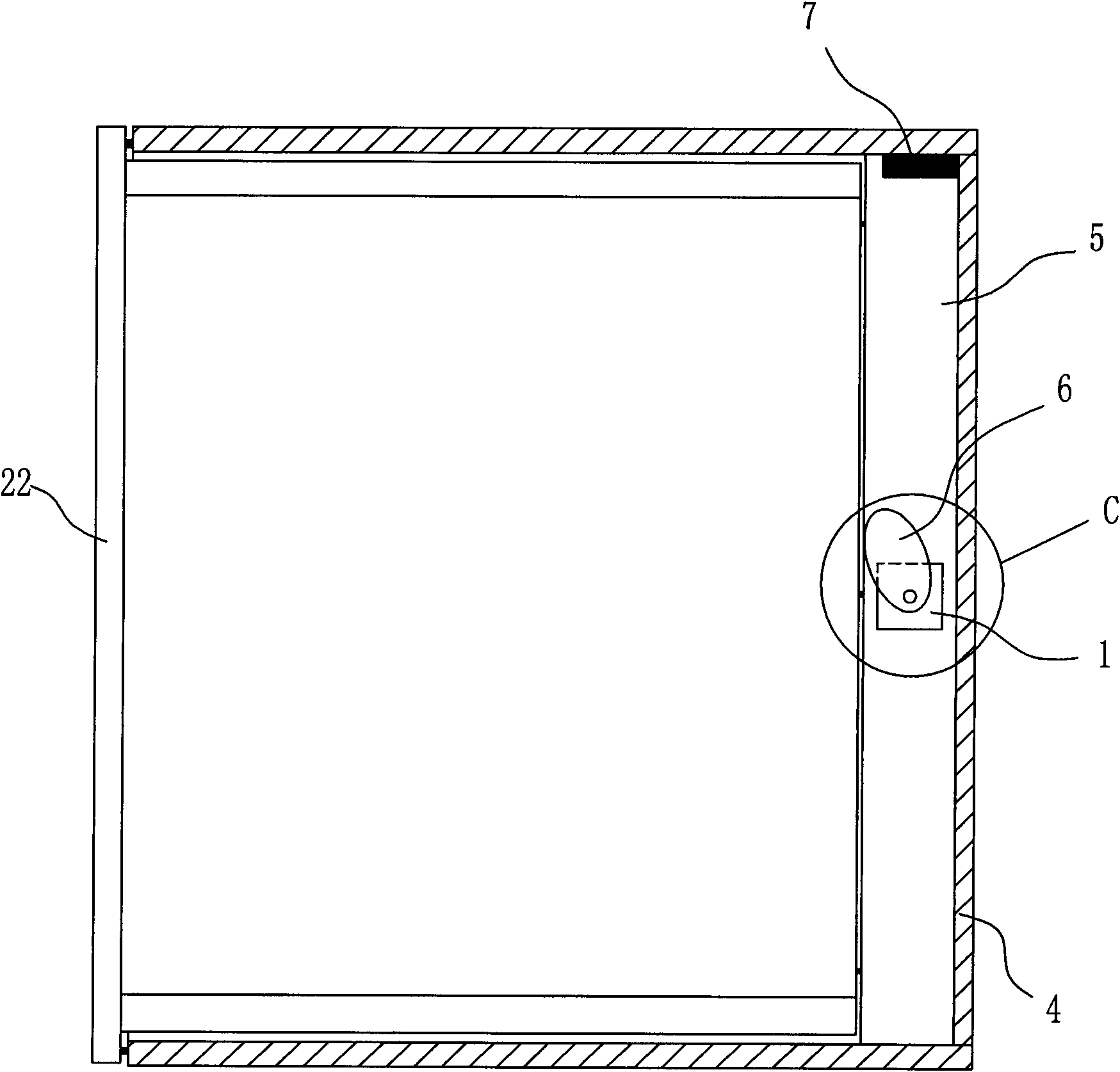 Drawer opening device