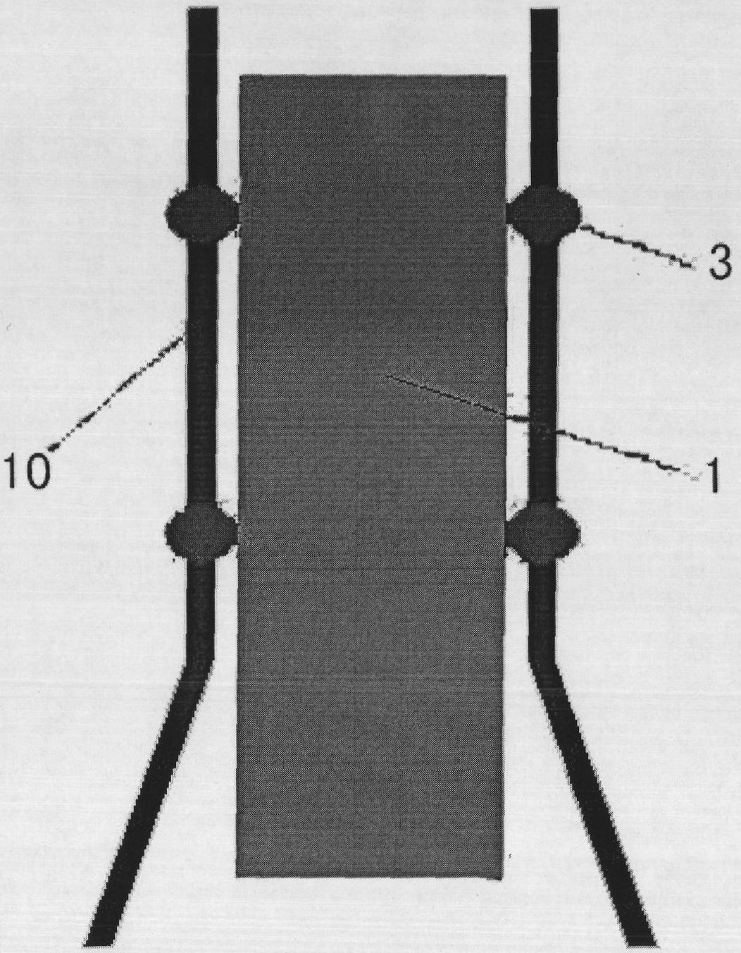 Inlet guide plate with guide wheel for strip steel rolling, coiling and finishing equipment