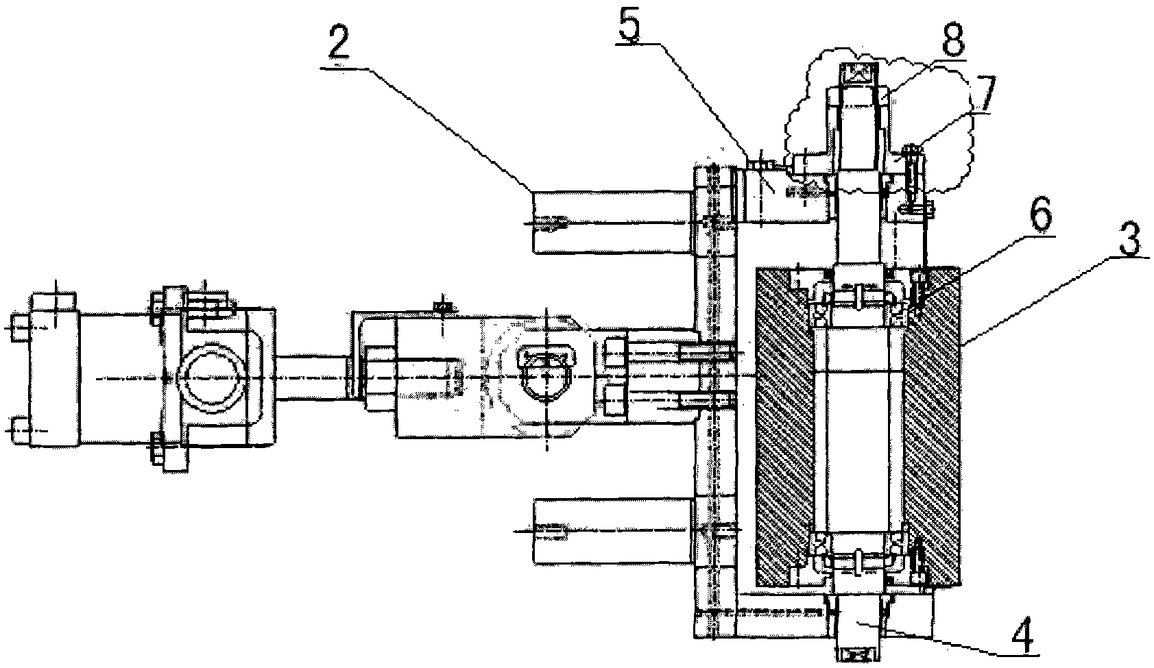 Inlet guide plate with guide wheel for strip steel rolling, coiling and finishing equipment