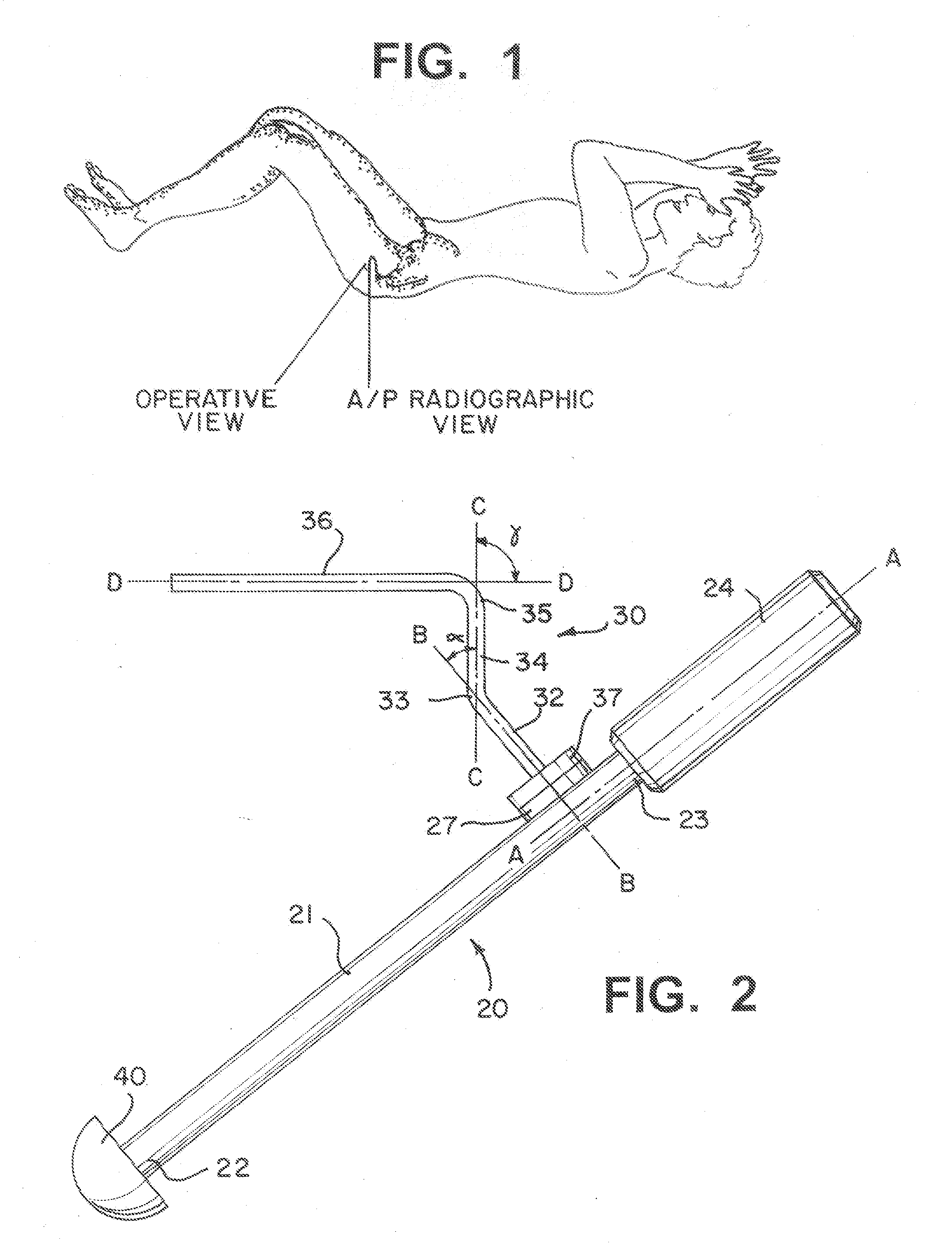 Alignment guide with spirit level