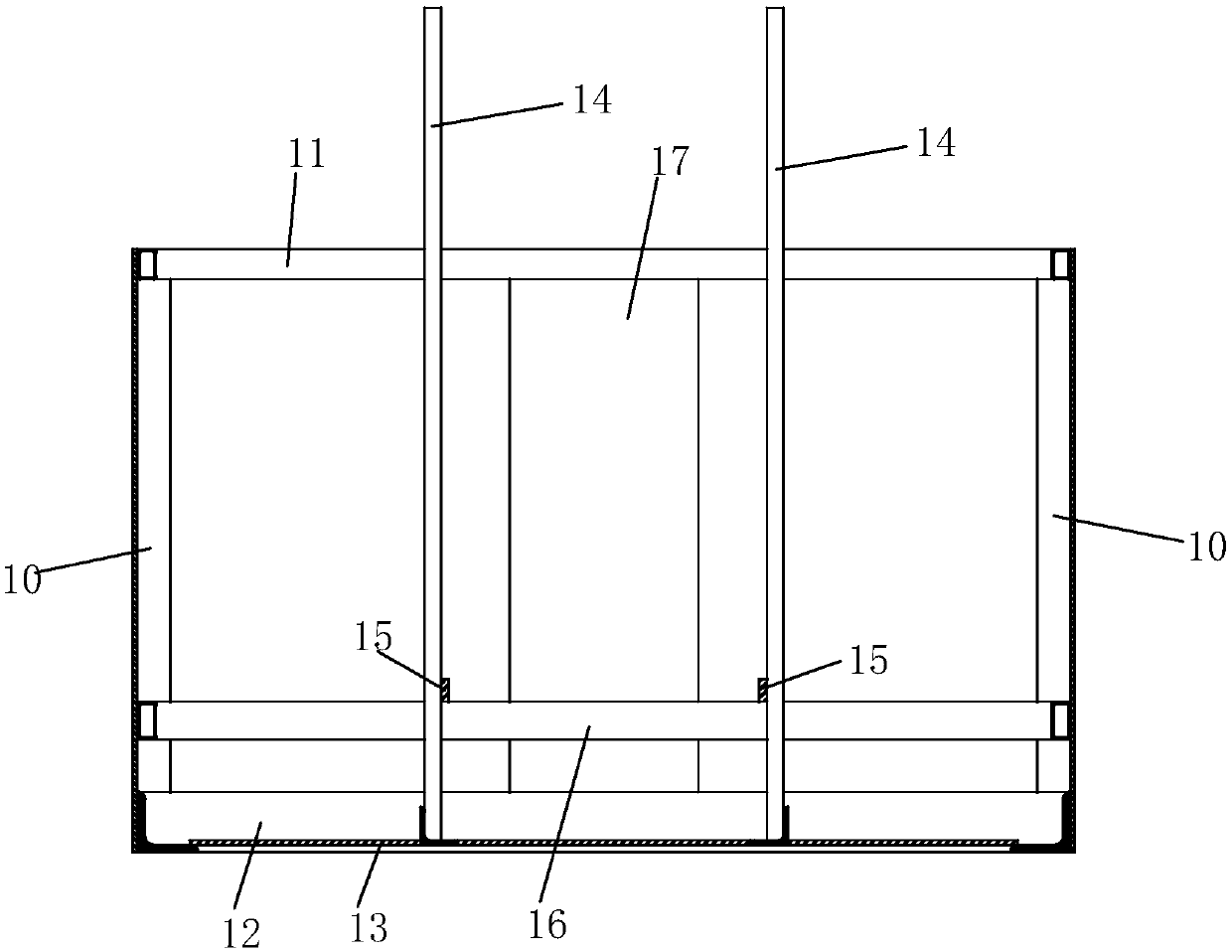 A kind of automatic drying equipment for forming filter cake of non-metallic ore