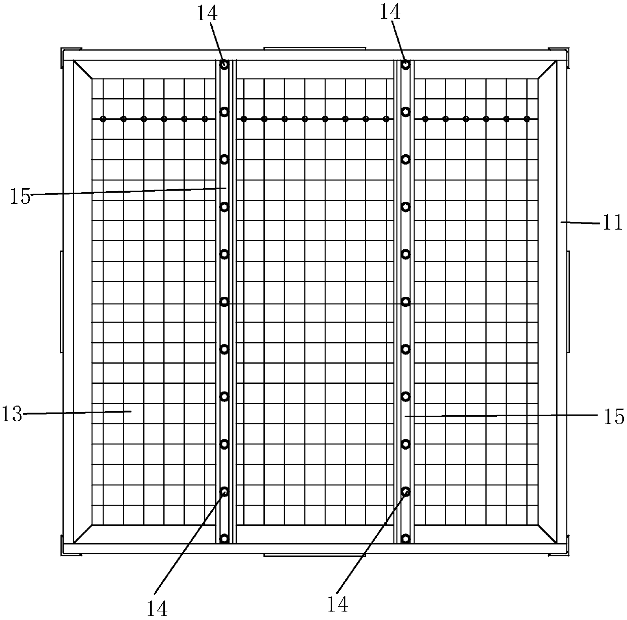 A kind of automatic drying equipment for forming filter cake of non-metallic ore