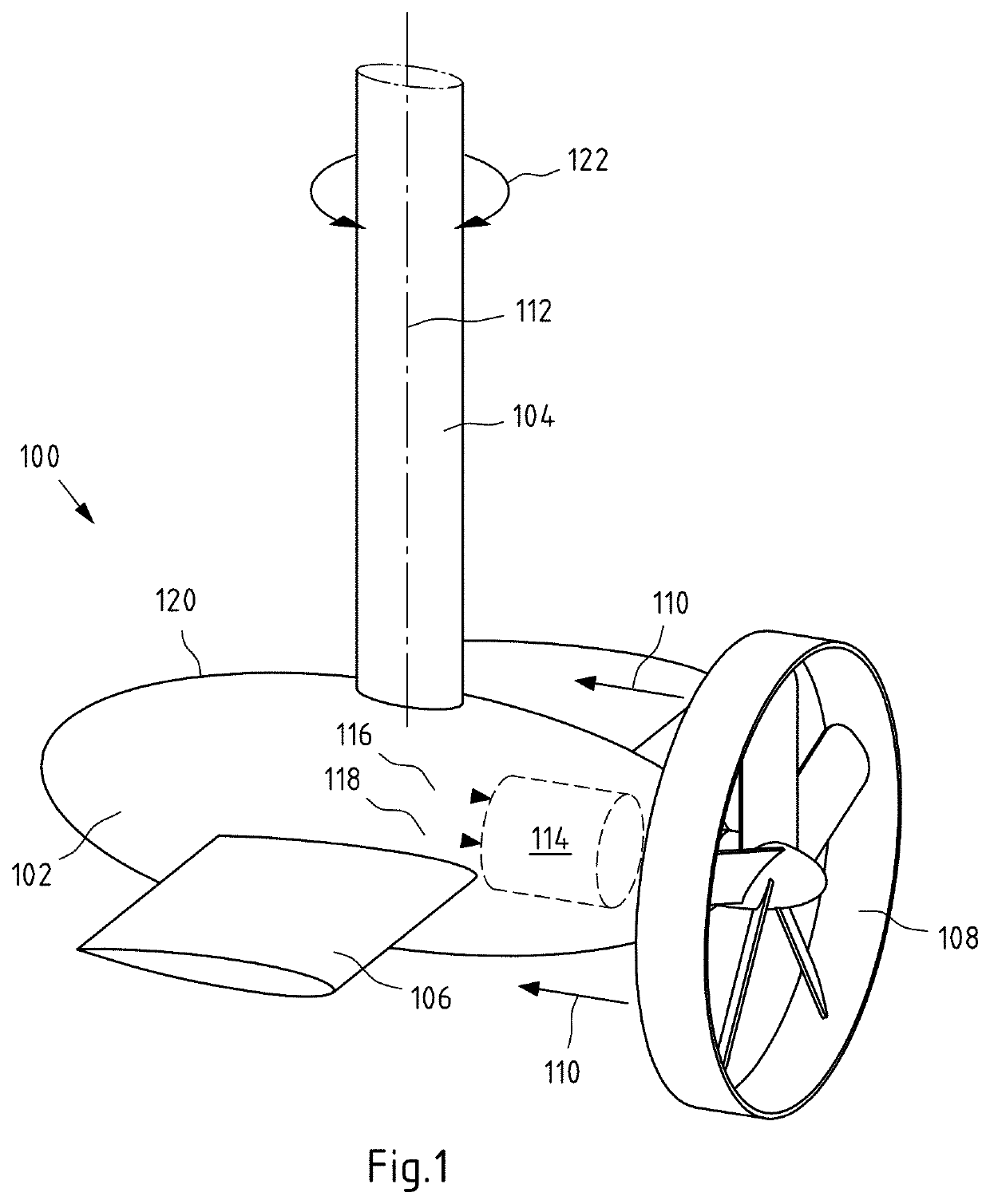 Hydrofoil unit for a mobile offshore apparatus