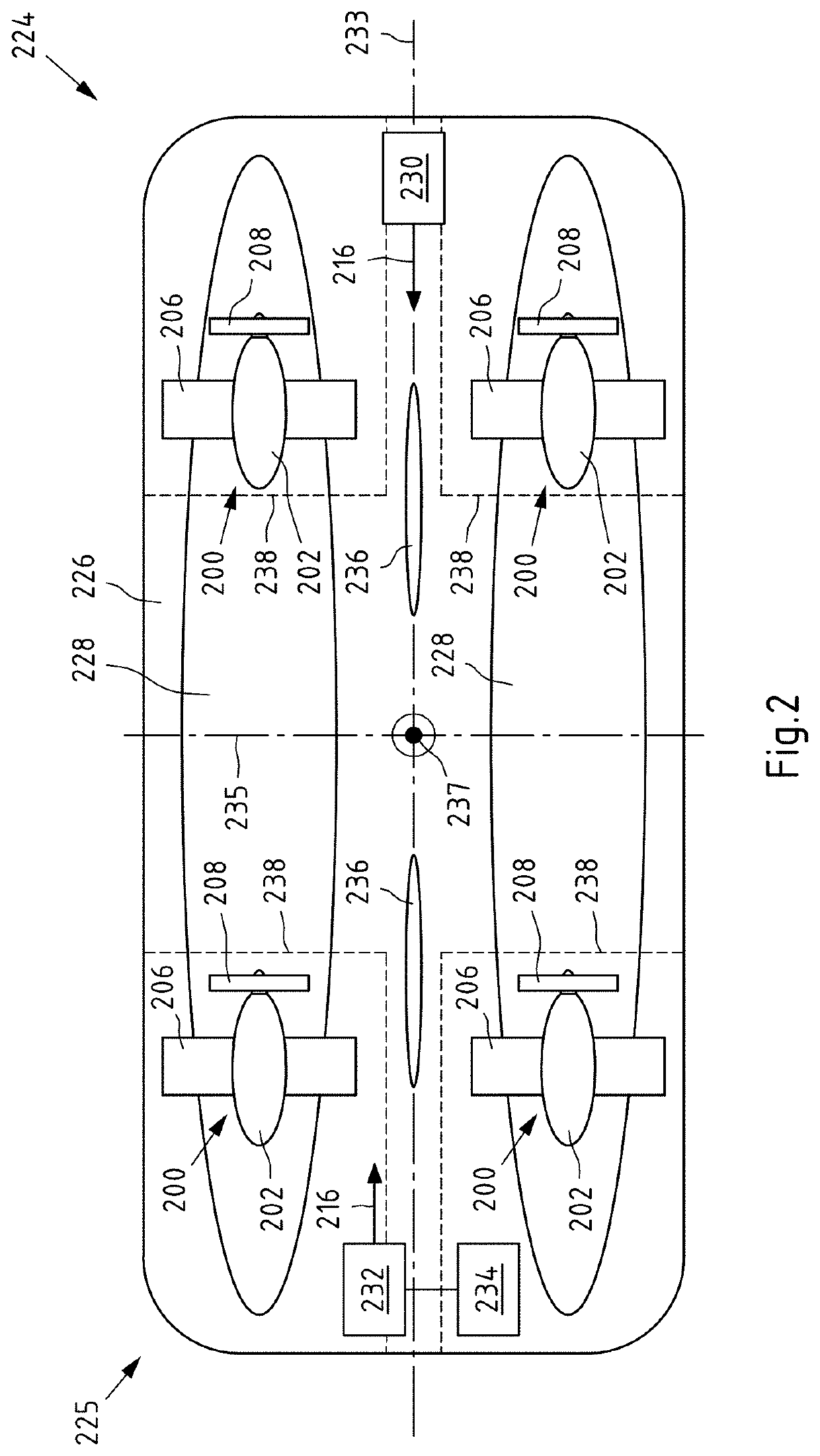 Hydrofoil unit for a mobile offshore apparatus