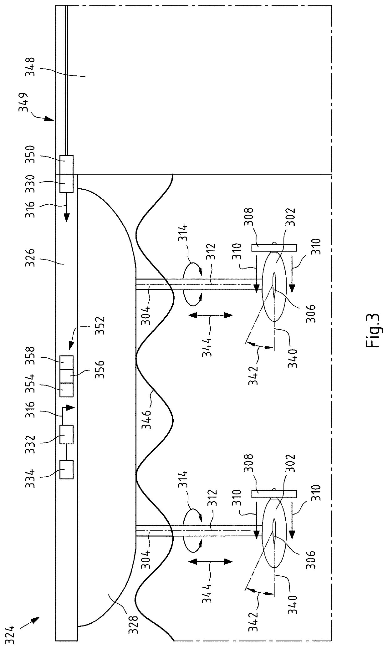 Hydrofoil unit for a mobile offshore apparatus