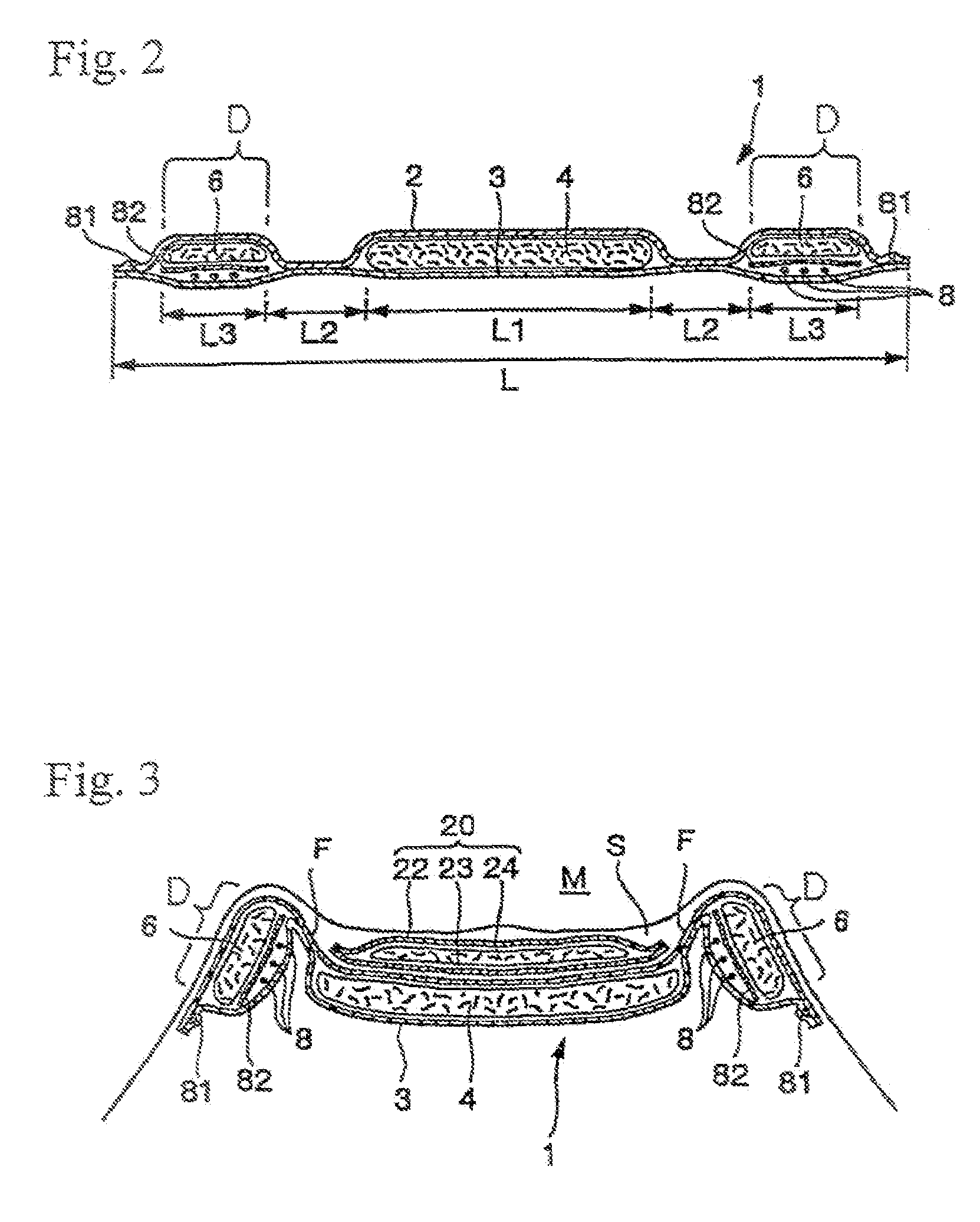 Disposable diaper with improved leak prevention properties