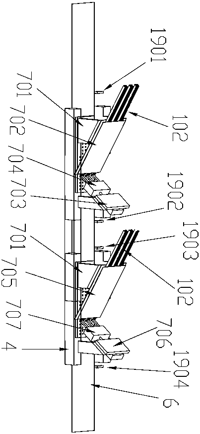 A full keycap automatic placement system