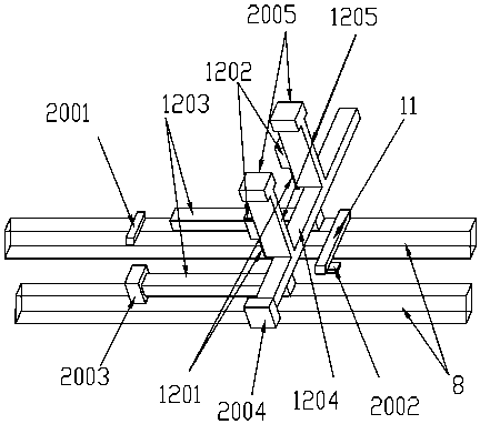 A full keycap automatic placement system