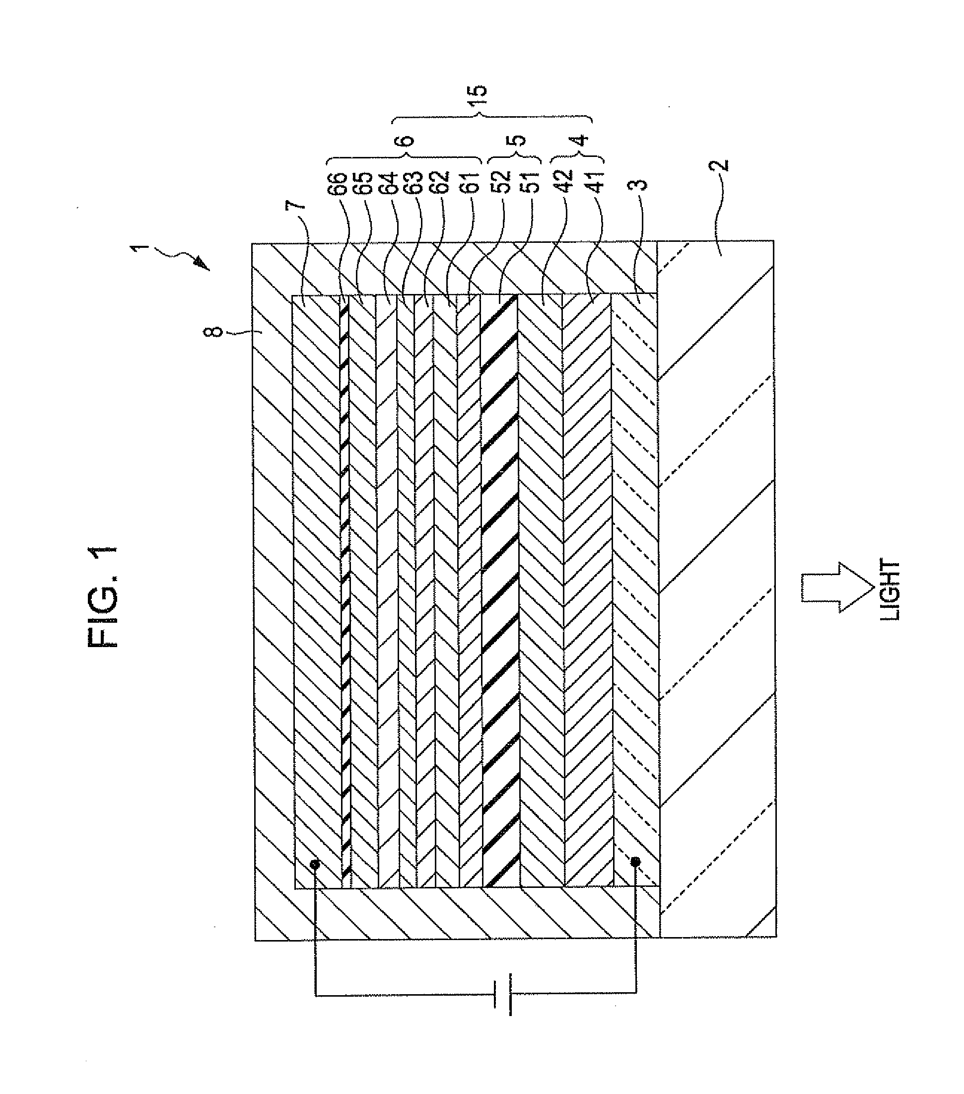 Light-emitting element, light-emitting device, display device, and electronic apparatus