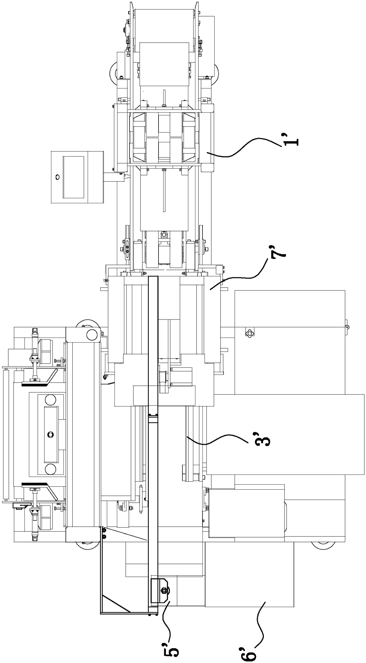 Multistage stacking packaging method for cigarettes