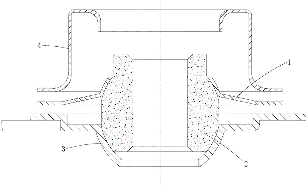 Oil bearing pressure plate, oil bearing end cover assembly and motor