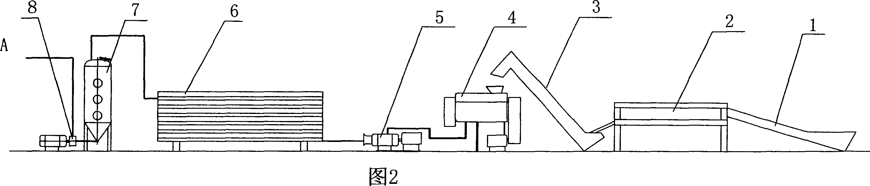 Preparation method of seabuckthorn fruit powder and production equipment thereof