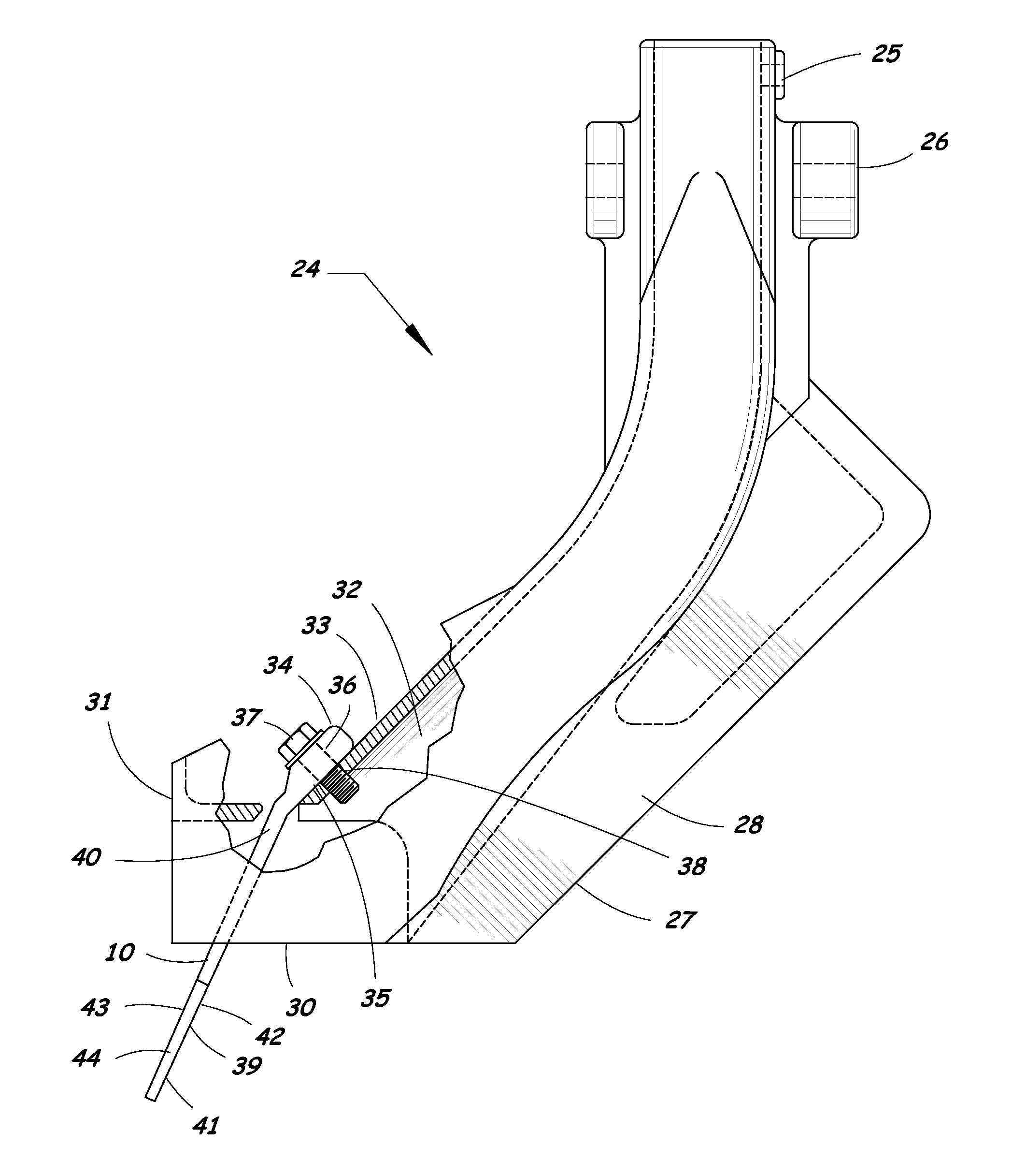 Seed bounce flap for agricultural seeder