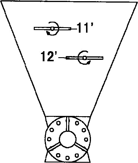 Pneumatic conveying device for conveying laminar materials