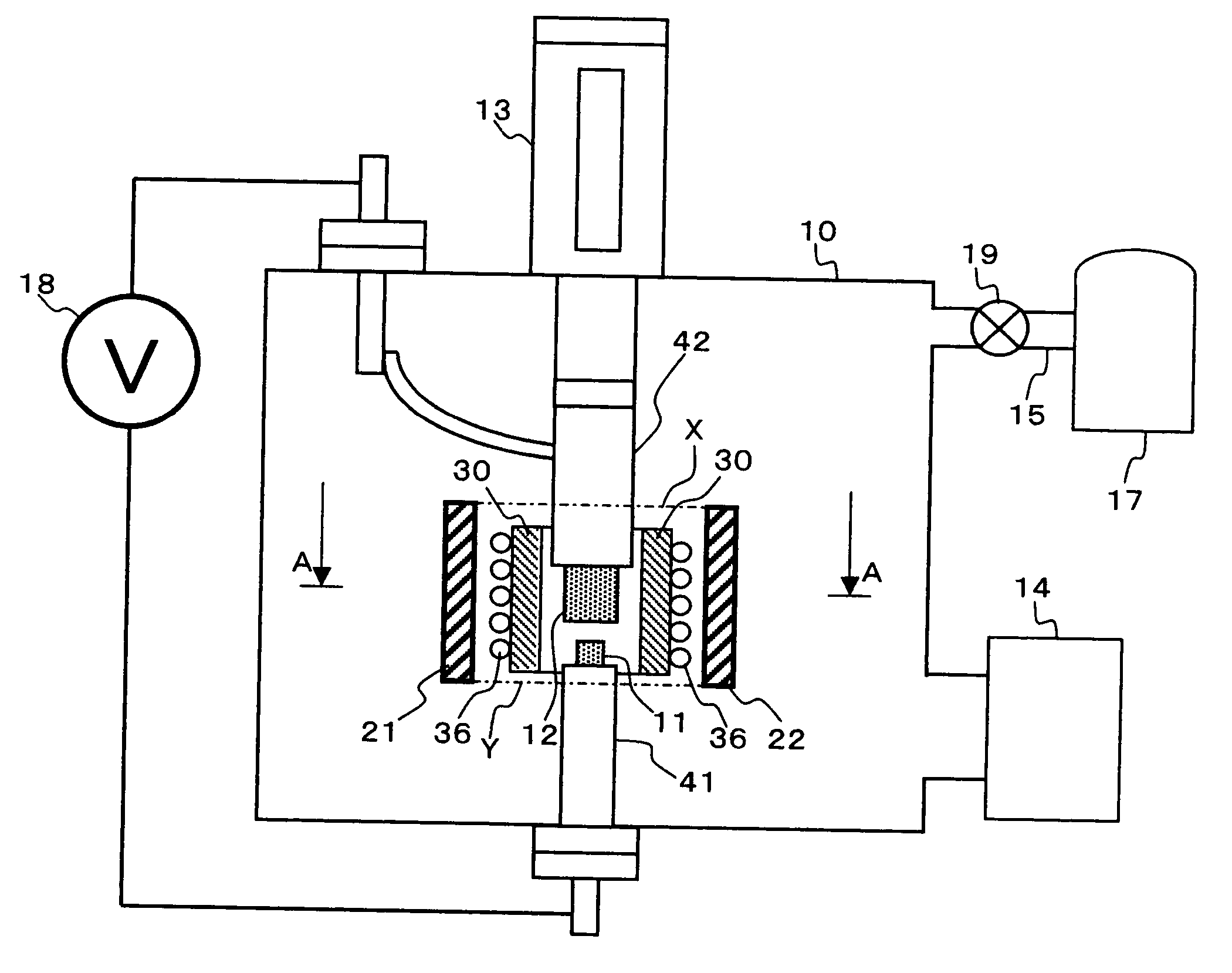 Manufacturing apparatus for carbon nanotube