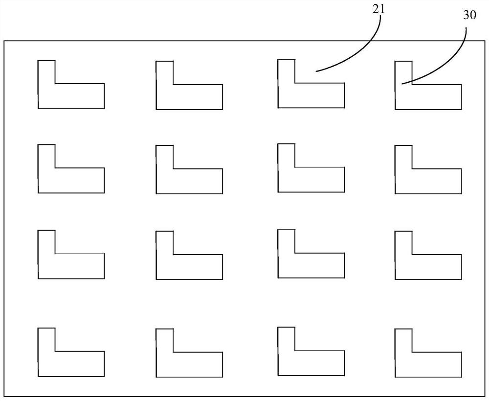 Planar chiral structure with chiral signal and preparation method