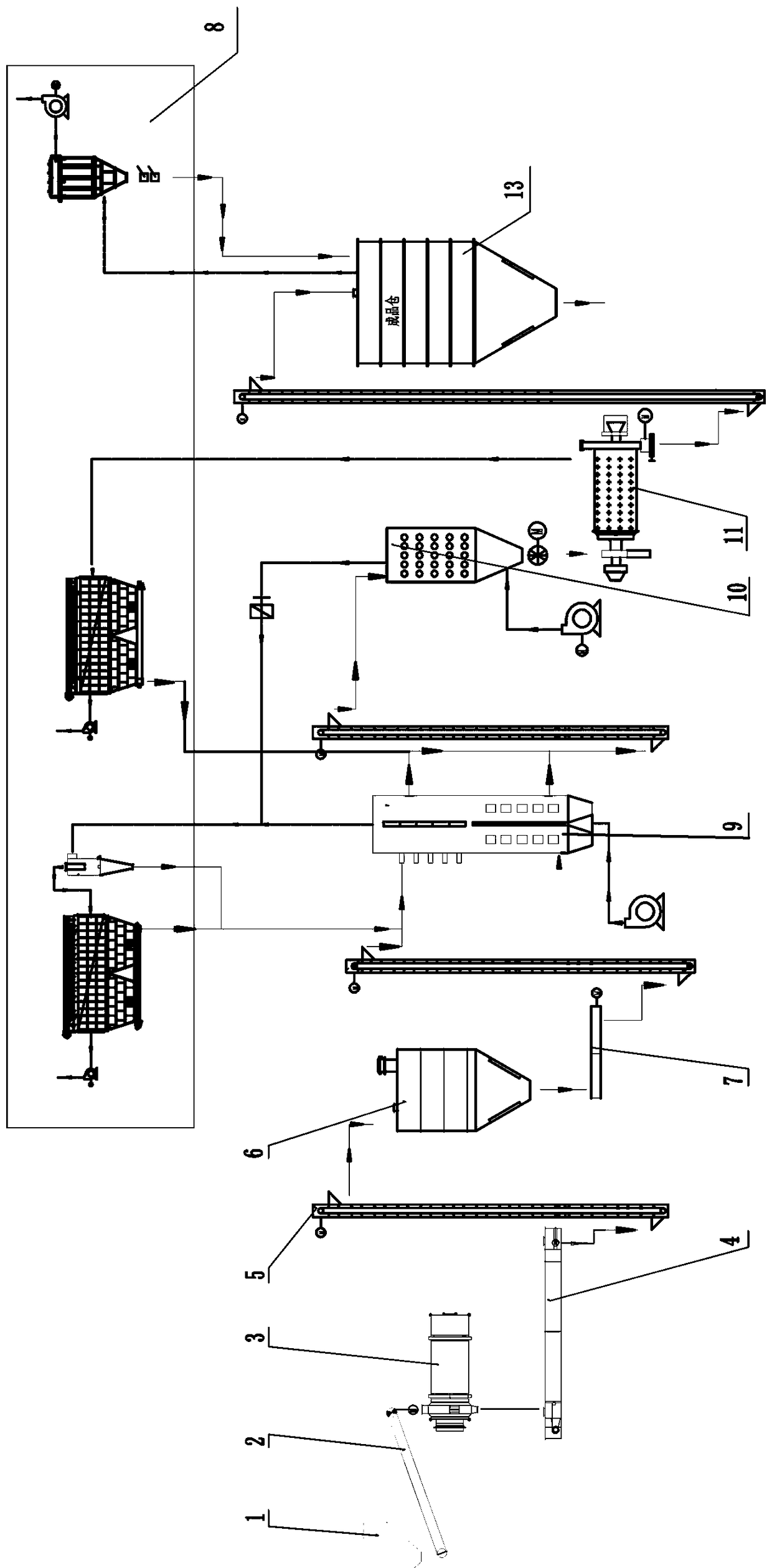 Method and device for preparing building gypsum from desulfurized gypsum