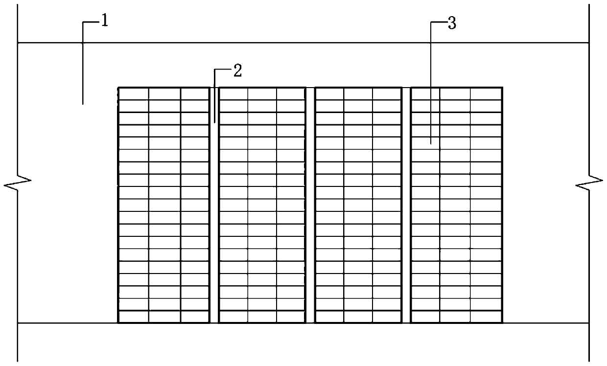 Cavity curtain wall capable of being folded and changing