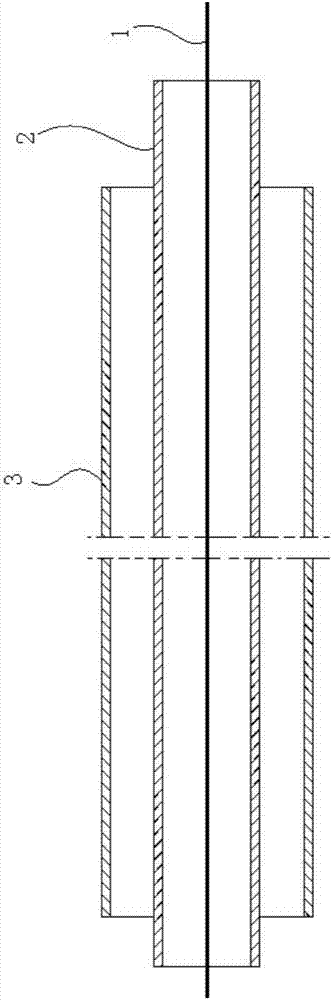 Pipe withdrawing device