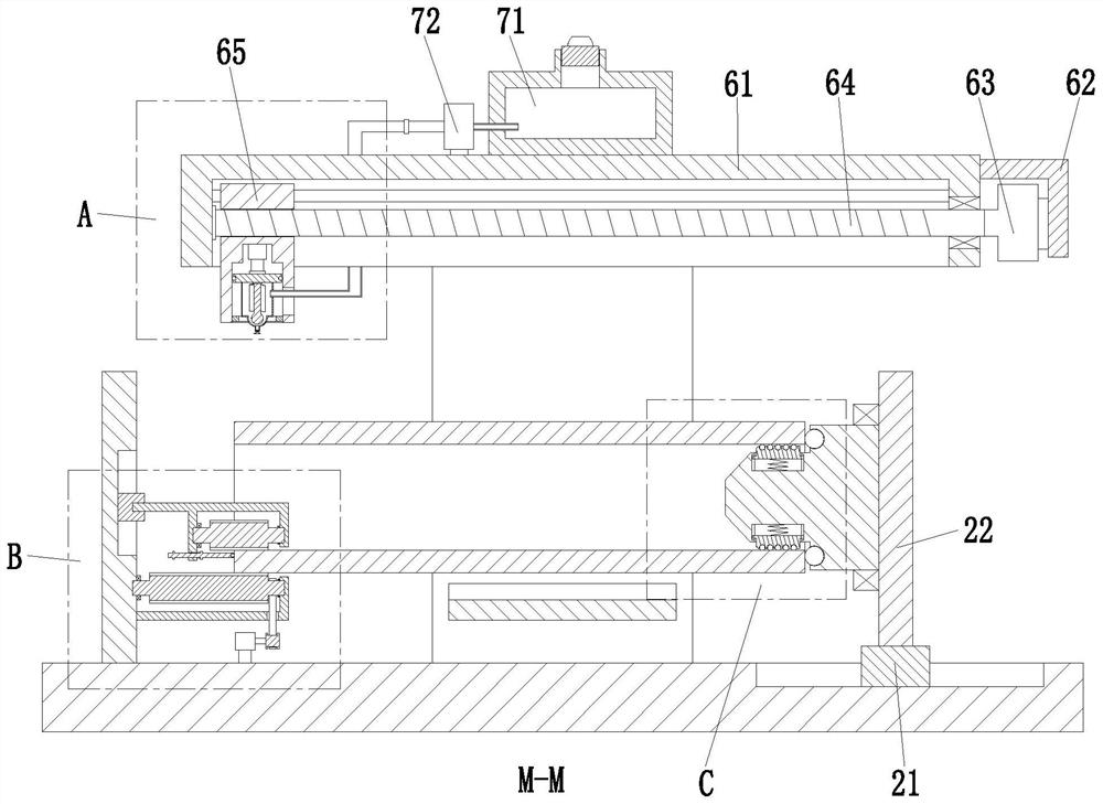 Surface processing process for plastic tube