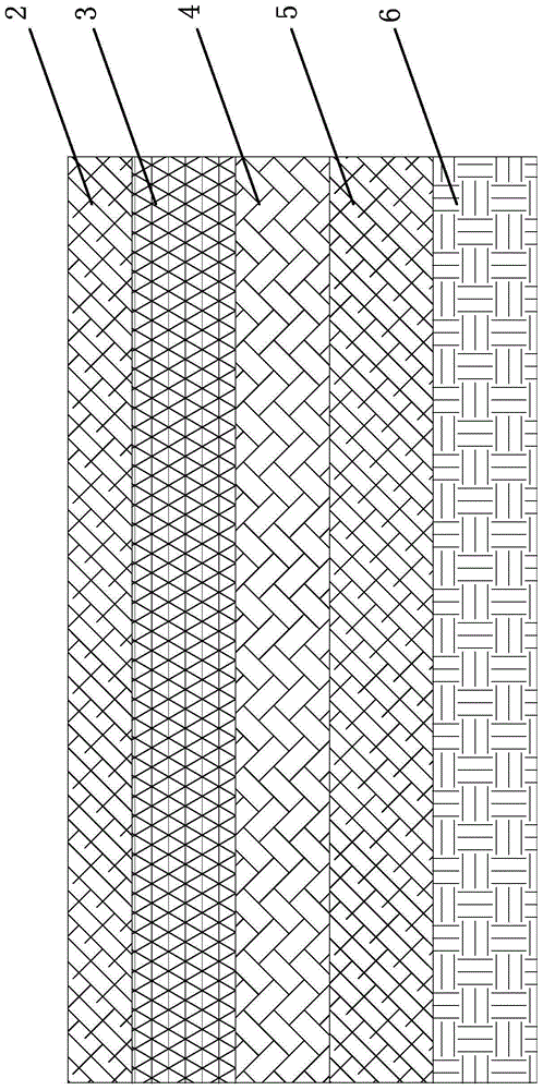 Urine mat convenient in separation from bed