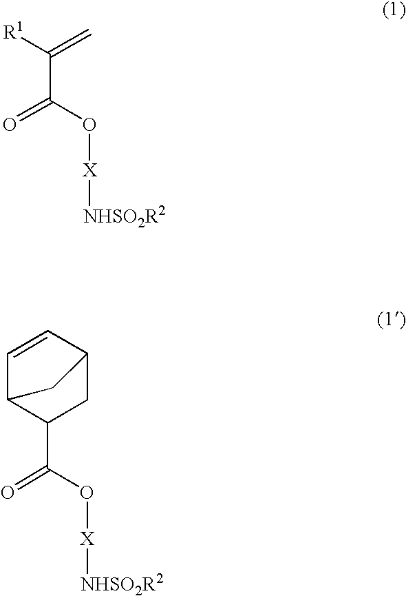 Polymerizable ester having sulfonamide structure, polymer, resist composition and patterning process