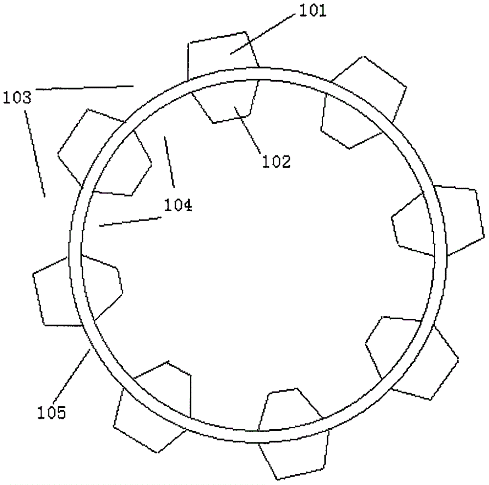 High-efficiency motor with full-circumference magnetic flux polarized circumferential winding and new-energy electric vehicle