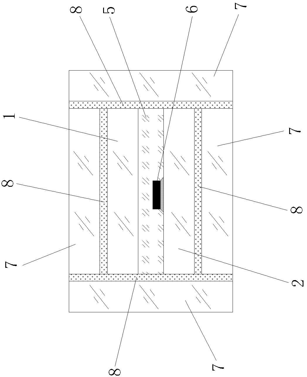 Novel LED (light emitting diode) light source and bulb manufactured by using same