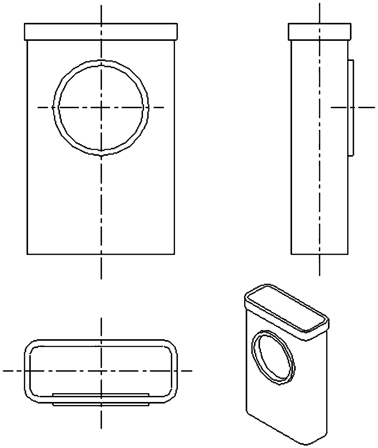 Method and device for civil smoking