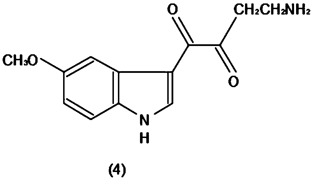 Method for efficiently producing melatonin