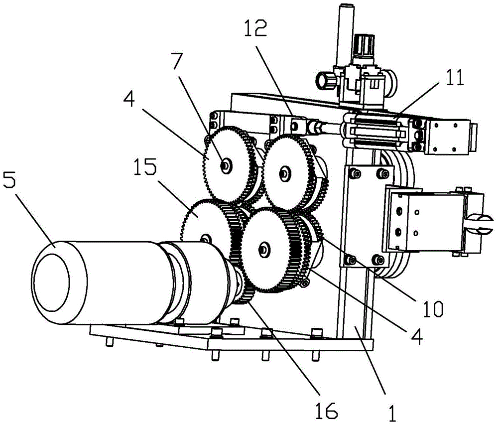 Double sausage casing dial wheels for casing shrinking machine