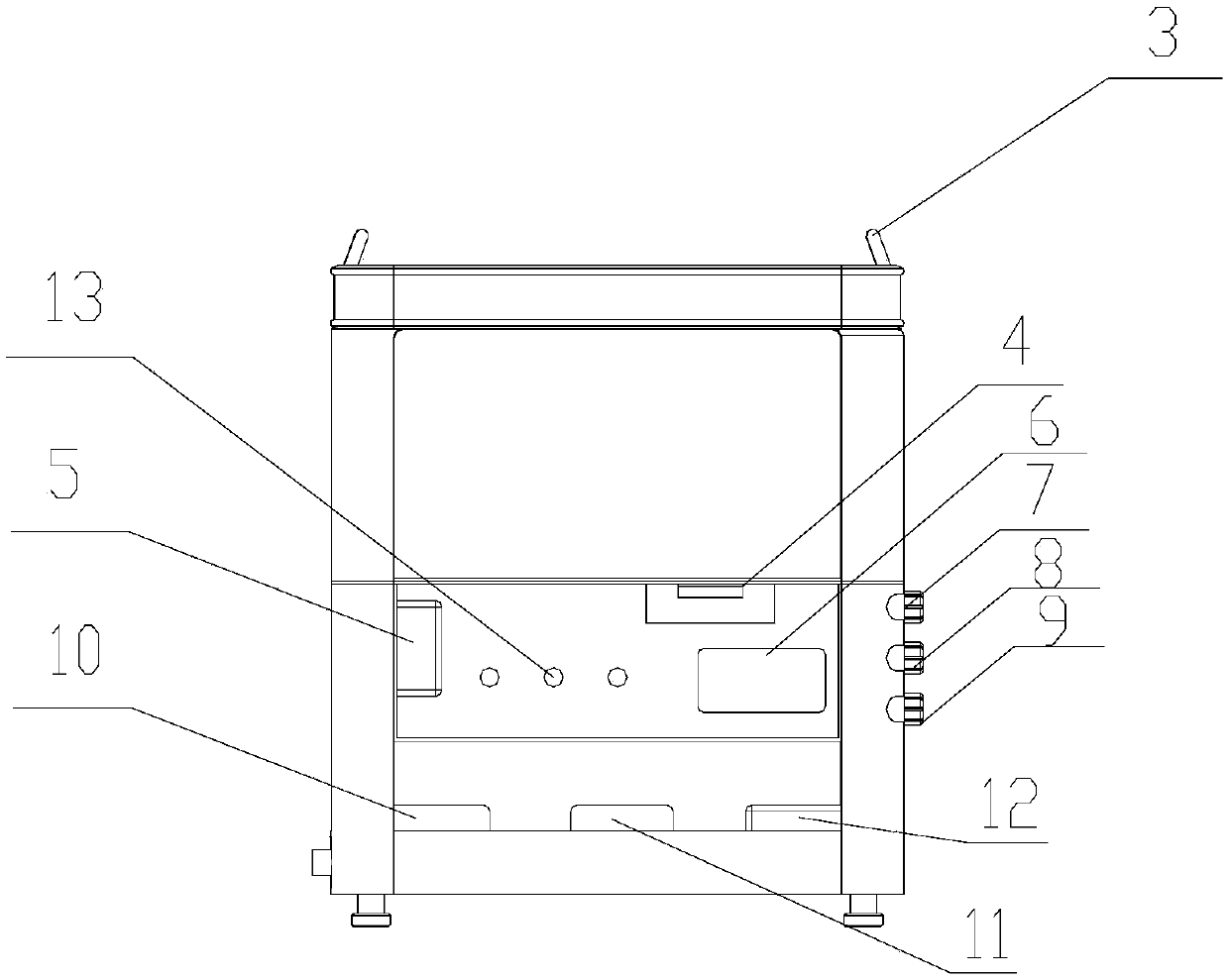 Intelligent modular fish and vegetable co-existing system