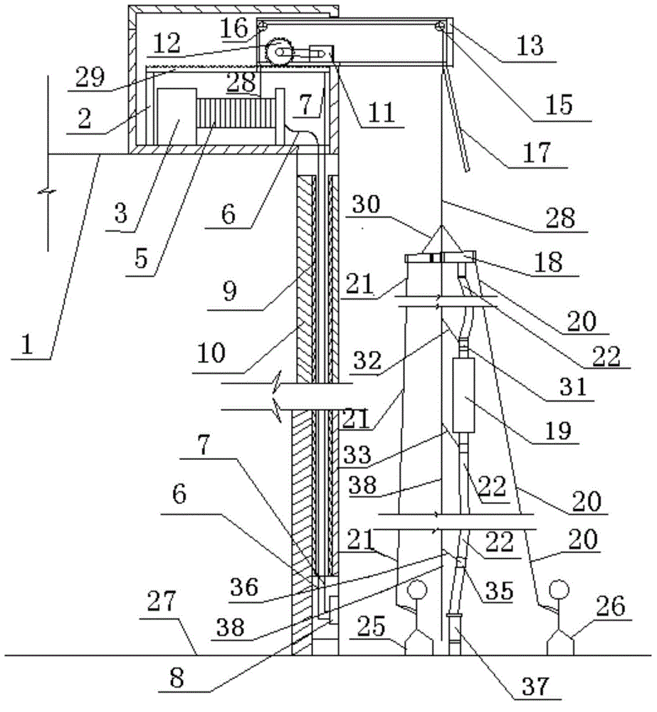 Fire-fighting and rescuing method for building and corollary equipment