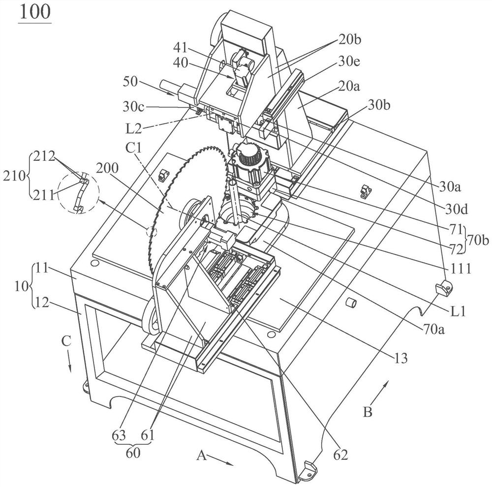 Circular saw tool bit laser machining equipment and circular saw tool bit laser machining method