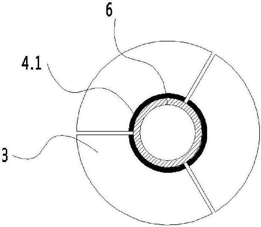 Machining method and equipment for inner circle of circular tube magnet