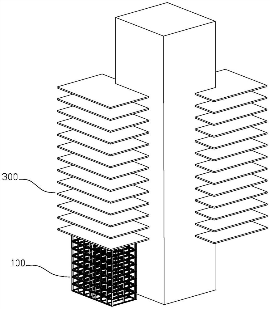 Truss structure dismantling method