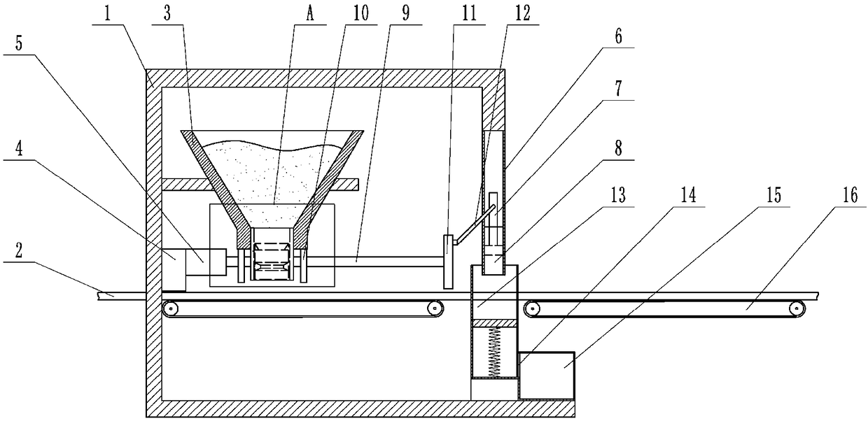 Powder filling production line for TDP moxibustion