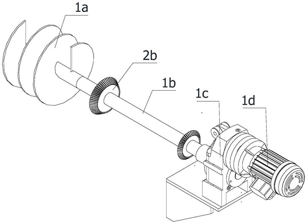 Chemical raw material deposition-removing conveying device and method