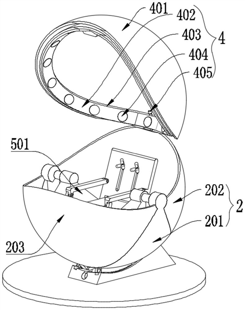 Comparison type college student psychological health adjuvant therapy device convenient to operate