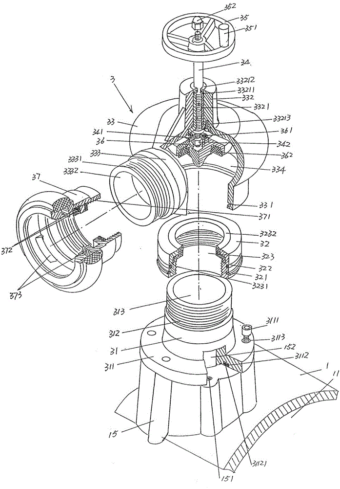 Multifunctional water knockout drum for fire protection