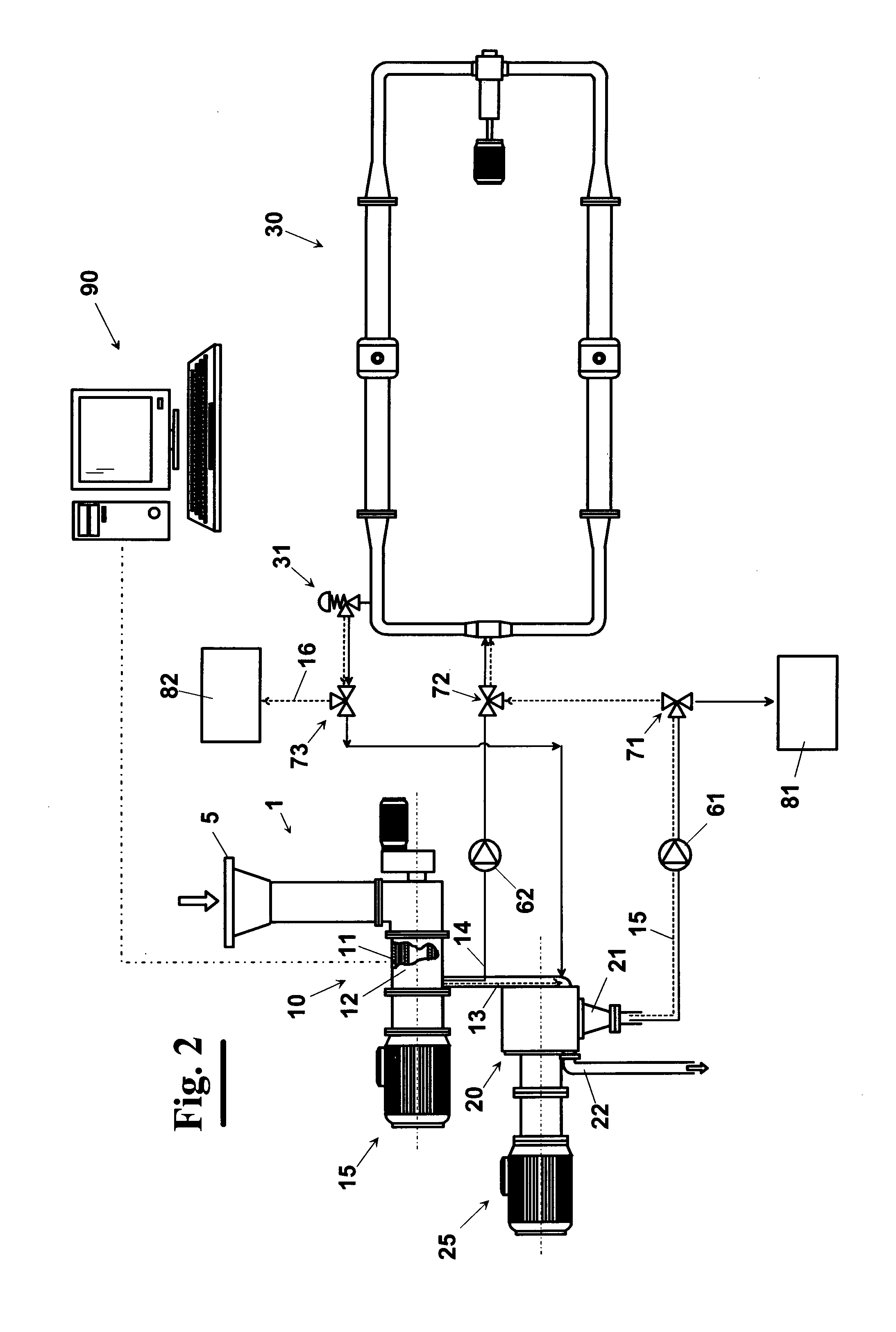 Method and apparatus for extracting puree or juice from a vegetable or animal food