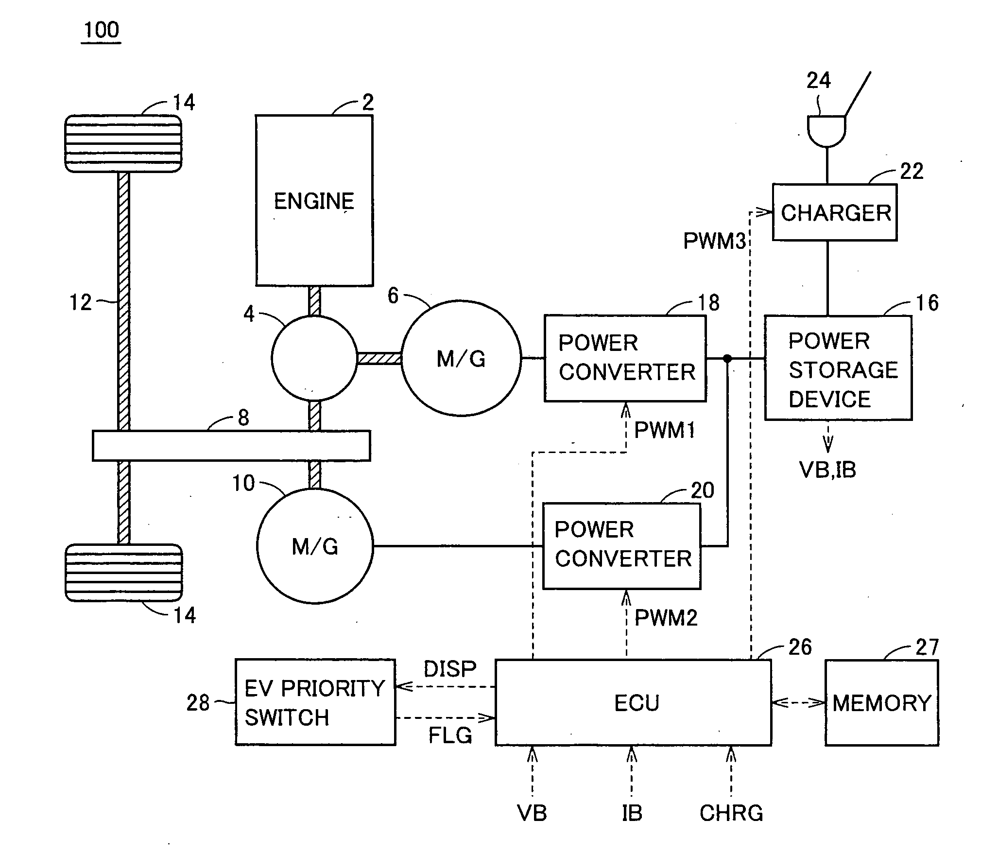 Hybrid vehicle and method for controlling hybrid vehicle