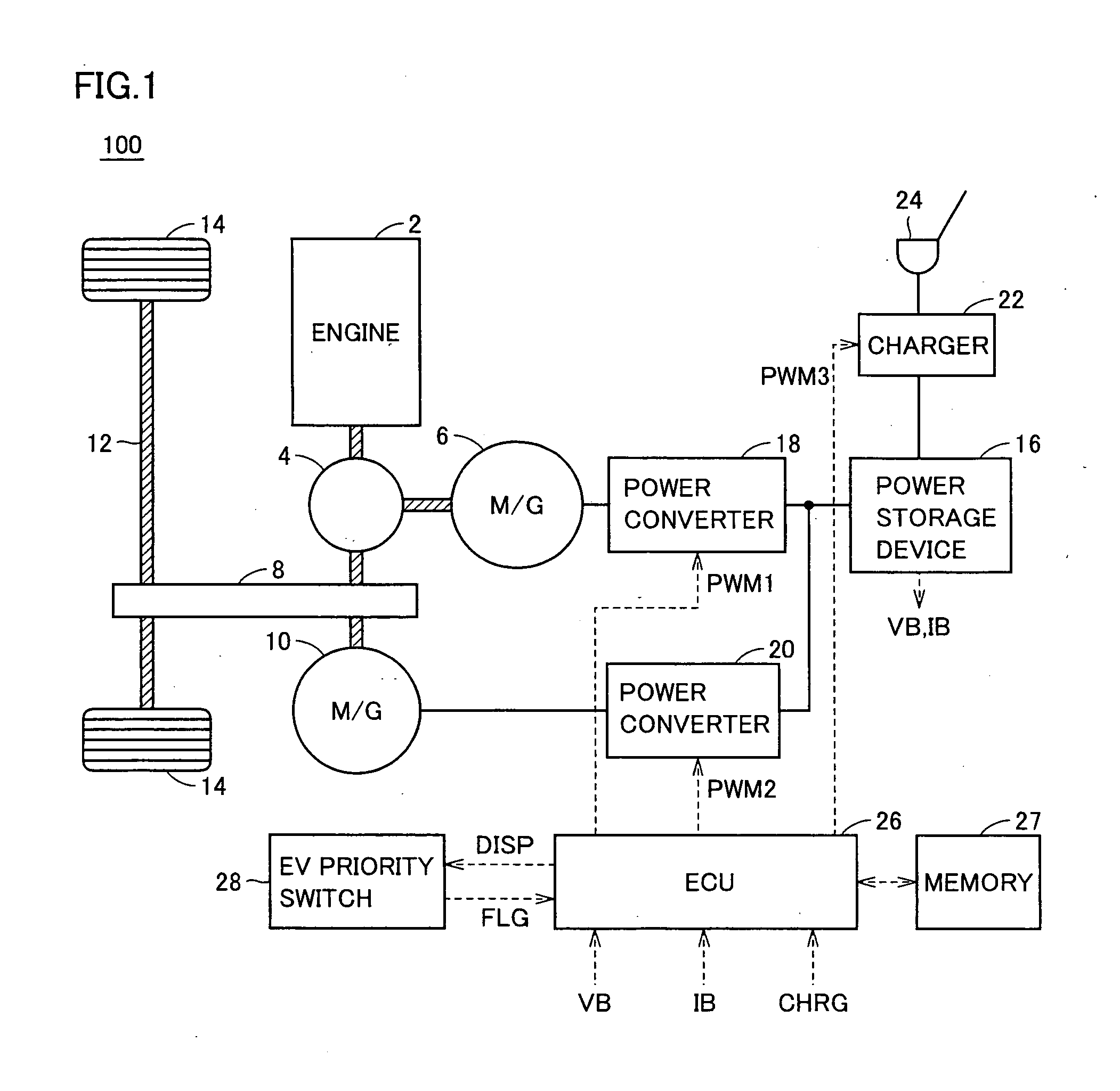 Hybrid vehicle and method for controlling hybrid vehicle